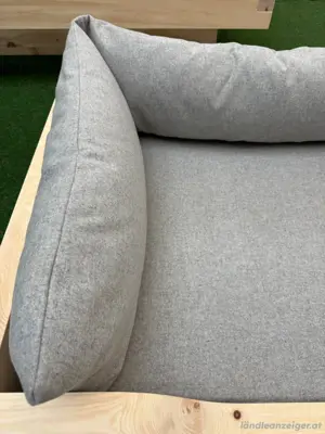 Hundebett - Zirbenbett für Hunde - Lodenstoff - Luxus - alle Größen Bild 3