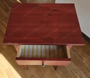 IKEA-Ablagetisch rot - gebraucht Bild 2