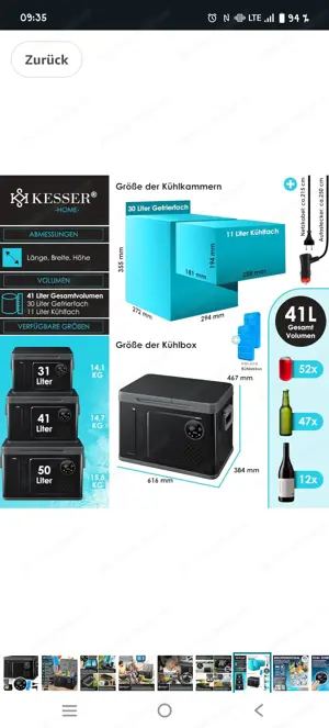 Kompressor Kühlbox 