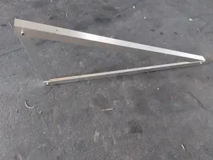 Aluminium Profile für Aufständerung PV auf Flachdach , Carport usw