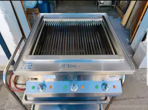 Ubert Rostbräter Wassergrill Elektro 3 Heizzonen 5,5 kW 400V