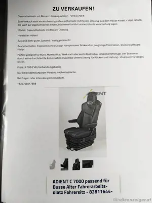 Gesundheitssitz Lkw