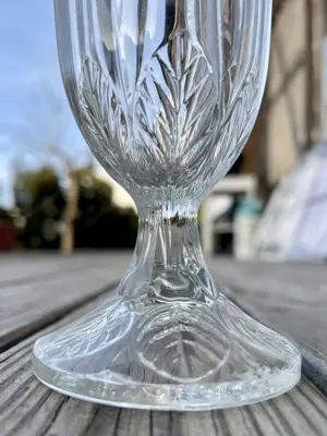 Eisbecher Glas | 6 klein + 12 groß | Dessertschalen | Vintage | Eisgläser  Bild 3