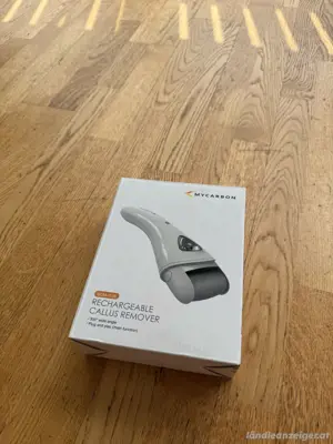 NEU! MYCARBON Elektrischer Hornhautentferner wiederaufladbar Hornhauthobel Hornhautraspel Fußpflege Bild 5