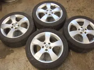 4 x Alufelgen mit Sommerreifen passend für Skoda Octavia Bild 5