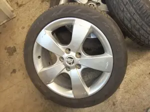 4 x Alufelgen mit Sommerreifen passend für Skoda Octavia Bild 4