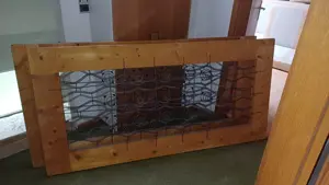 2Holzlattenroste zu verschenken