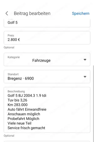 Golf 5  1.9 tdi