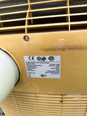 Mobile Klimaanlage   Suntec 2.3 MM   voll funktionsfähig Bild 8