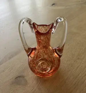 kleine Henkelvase aus Murano