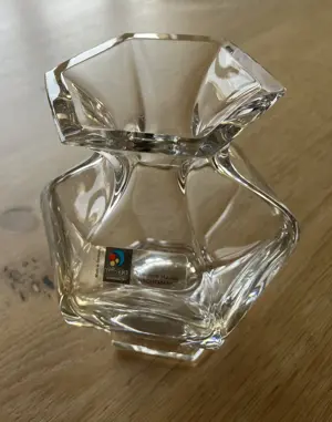 Bleikristallglasvase Design Marc Aurel von Nachtmann 1980-er Bild 3
