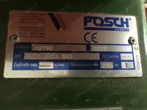 Holzspalter Ruck Zuck Marke Posch Bild 2