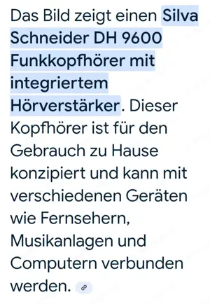Funkkopfhörer mit Hörverstärker Bild 2