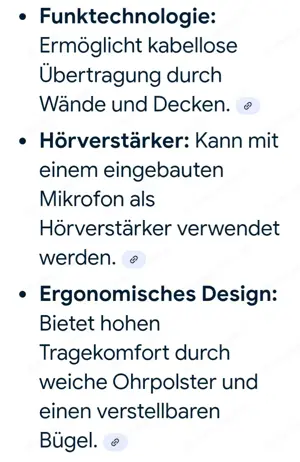 Funkkopfhörer mit Hörverstärker Bild 6