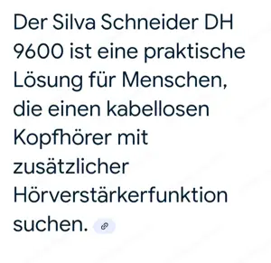 Funkkopfhörer mit Hörverstärker Bild 3