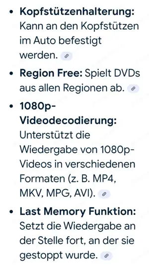 Auto-DVD-Player  NAVISKAUTO 10.1" Bild 3