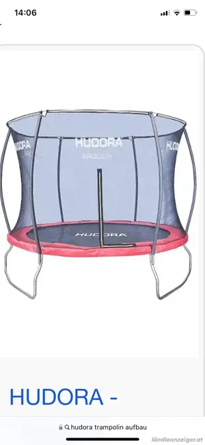 Trampolin Hudora 4,2 m 