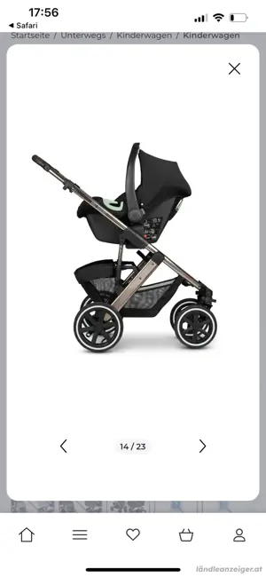 Abc kinderwagen salsa air Bild 2