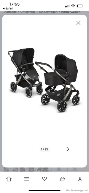 Abc kinderwagen salsa air Bild 3