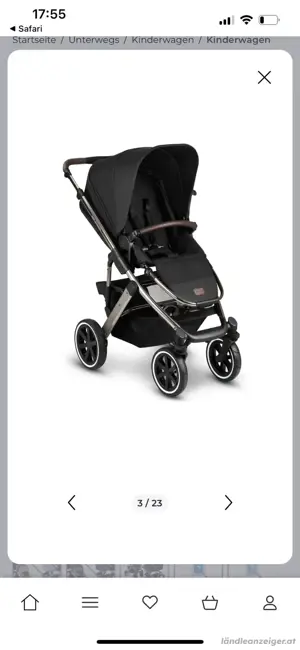 Abc kinderwagen salsa air Bild 4