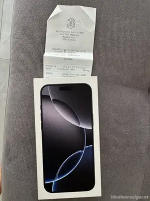 Iphone 16 Pro Max ungeöffnet  Bild 2