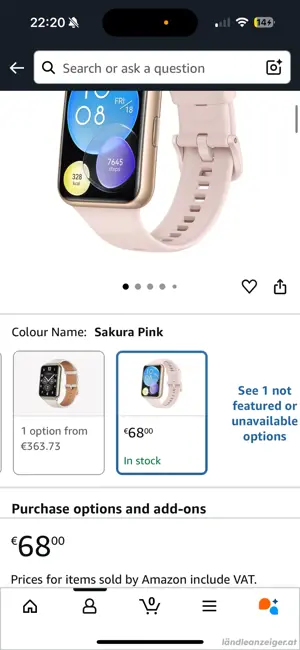 Huawei Watch Fit 2 SmartWatch Bild 2