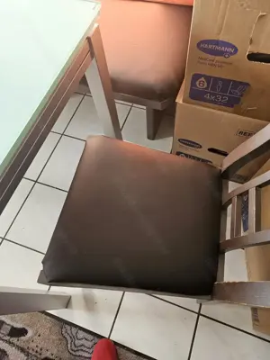 sehr schöne Eckbank mit 3 Stühlen Bild 2
