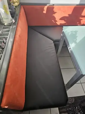 sehr schöne Eckbank mit 3 Stühlen Bild 3