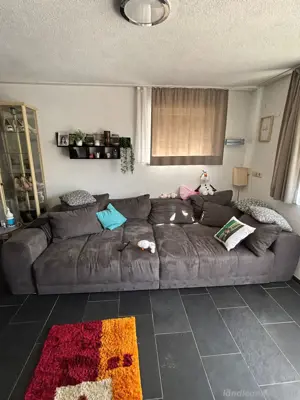Big Sofa in Grau 