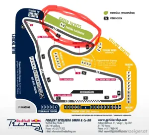 Wochenendepässe für den Formel 1 GP in Spielberg 