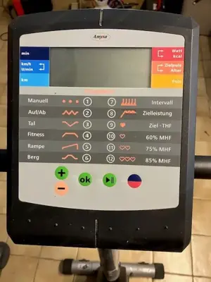 Kettler Cross Trainer + Amysa Heimtrainer Fahrrad  Bild 6