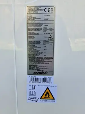Mobile Klimaanlage MPPH-07CRN7   Leistungsstark & Energieeffizient mit viel Zubehör Bild 7