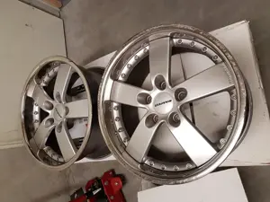 Porsche 996 911 Felgen SET Rinspeed 6 Stück Felgen:  4 x 8,5x18 ET40 NEU 1 x 10x18 ET45 Bild 4