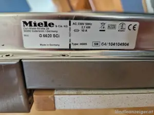 Miele Geschirrspülmaschine G 6620 SCi Bild 3