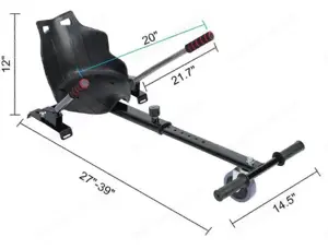 Go Kart für Hoverboard Bild 3