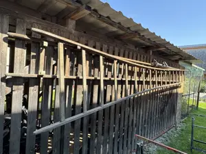 Holzleiter 2 x 5M Klappbar und anhängbar