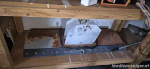 Schneeschild für Rasentraktor