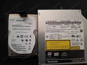 Lenovo Festplatte und  CD Laufwerk 