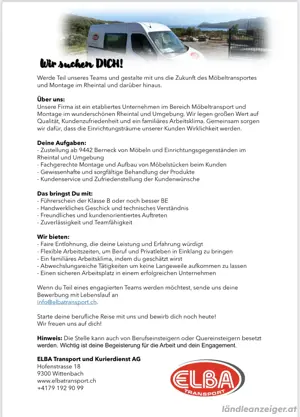 Möbelmonteur Schweiz