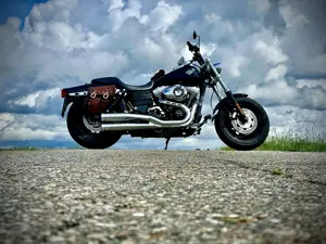 Harley-Davidson Dyna Fat Bob Chopper   Cruiser Bild 5