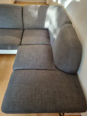 Couch mit Bettfunktion und Staufach  Bild 3