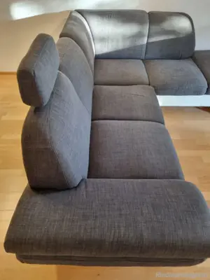 Couch mit Bettfunktion und Staufach  Bild 4