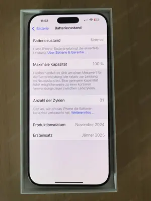 Verkaufe Iphon 16 pro Max 256 GB Bild 2