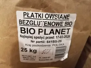 Bio Haferflocken glutenfrei grobblatt