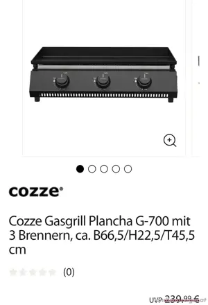 Gasgrill Guzze neu