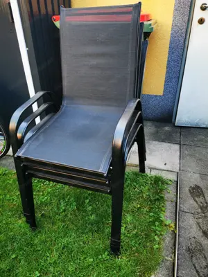 Gartenstuhl 6er gebraucht  Bild 2