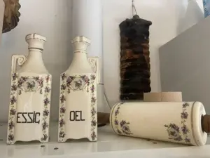 Art Deco Küchenset Antik