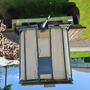 Wasserfass 1000 l auf Anhänger 