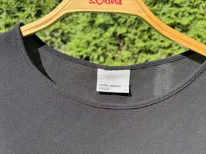 Schwarzes Damen Oberteil von Vero Moda Bild 3