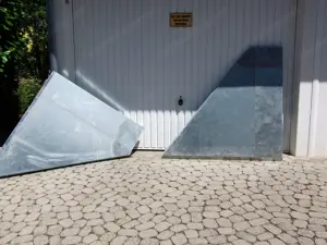 Metall Holz Pelletlager Gestell bis 5 t ,Versicherungs Schätzwert   2..600 . Angebot für   1850.-  Bild 3